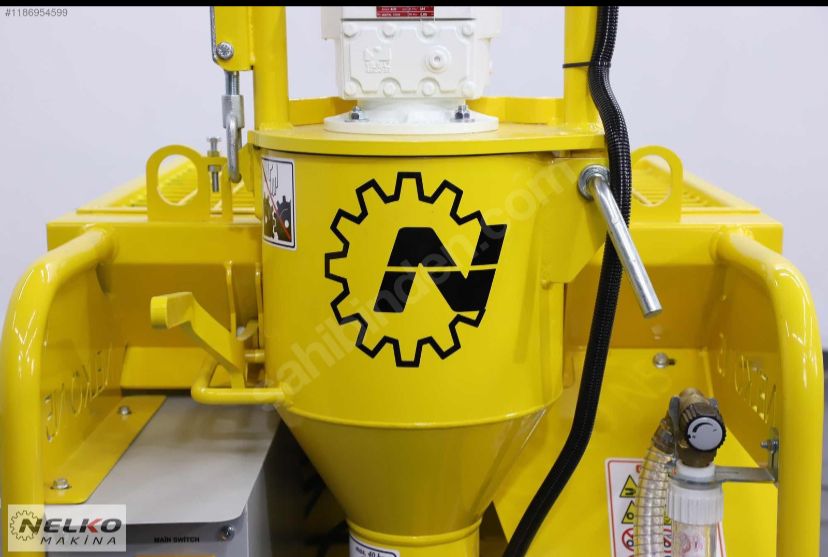 Nelko N5 Dynamic (Profesyonel) 380V 25L Yüksek Kapasiteli Alçı Sıva Makinesi